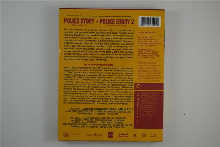 Packaging photo for Police Story/Police Story 2