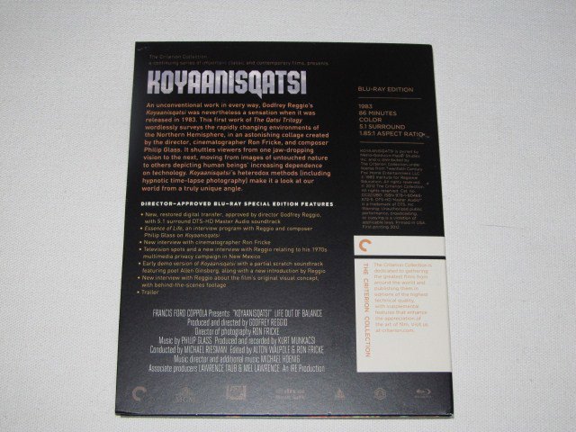 Packaging photo for The Qatsi Trilogy