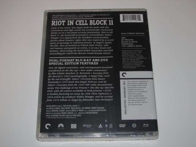 Packaging photo for Riot in Cell Block 11