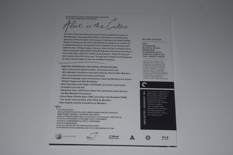 Packaging photo for Wim Wenders: The Road Trilogy