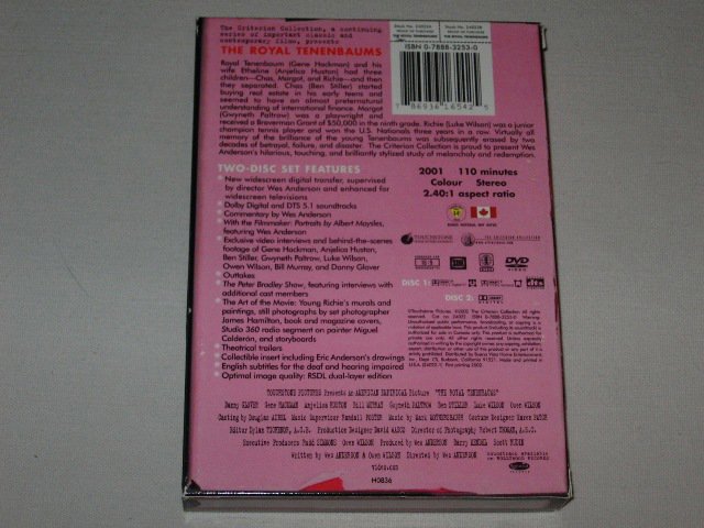 Packaging photo for The Royal Tenenbaums
