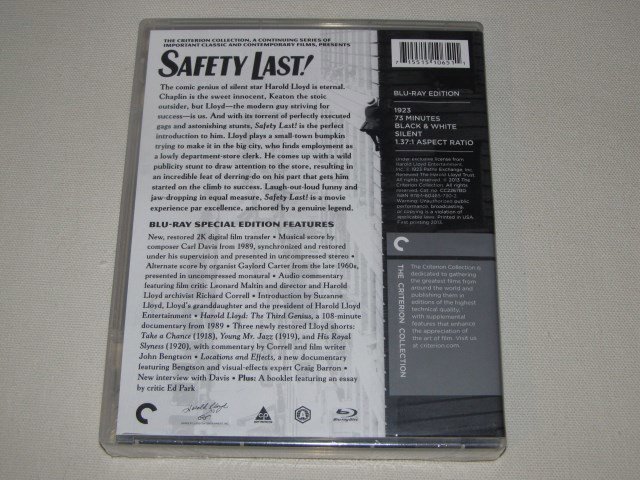 Packaging photo for Safety Last!