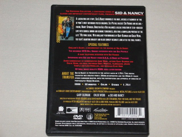 Packaging photo for Sid & Nancy