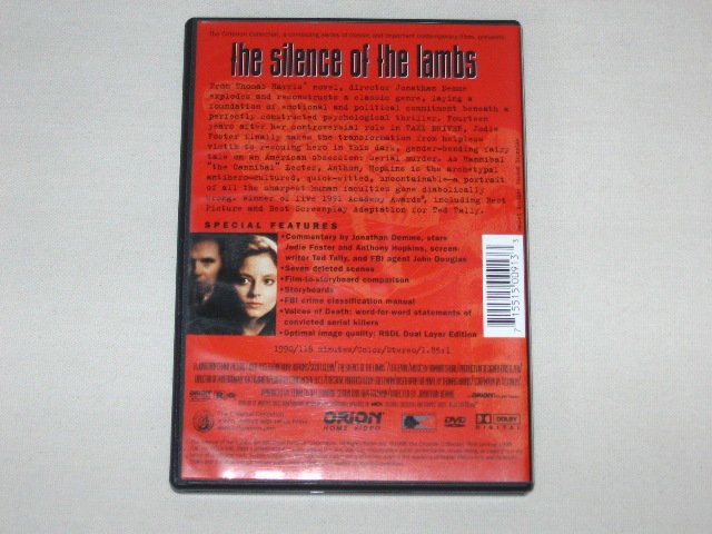 Packaging photo for The Silence of the Lambs
