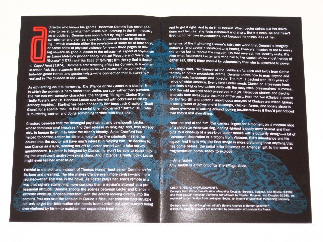 Packaging photo for The Silence of the Lambs