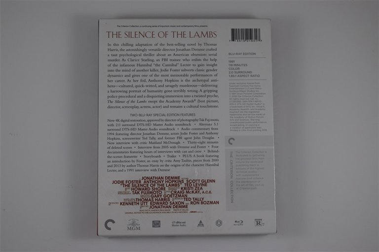 Packaging photo for The Silence of the Lambs