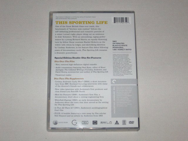 Packaging photo for This Sporting Life