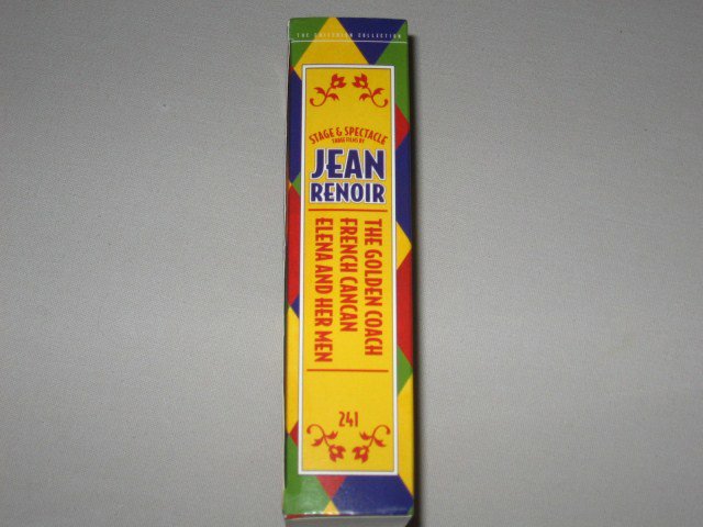 Packaging photo for Stage and Spectacle: Three Films by Jean Renoir