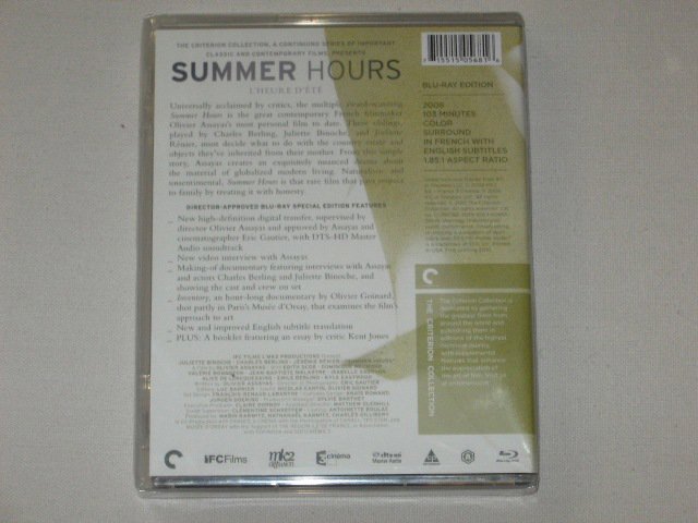 Packaging photo for Summer Hours