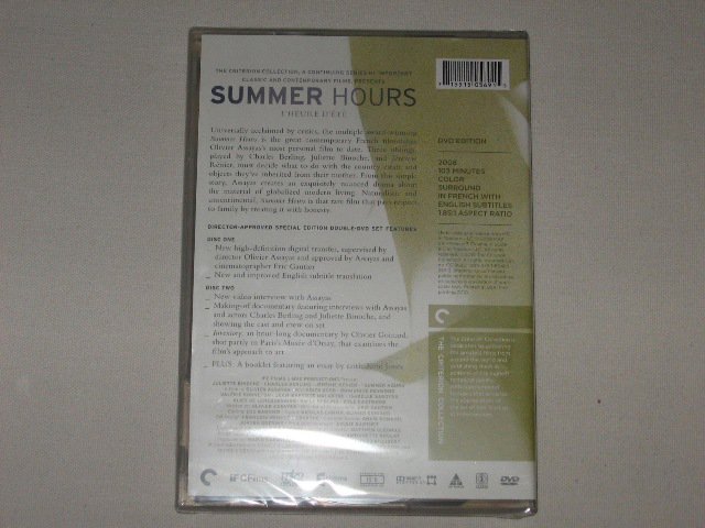 Packaging photo for Summer Hours