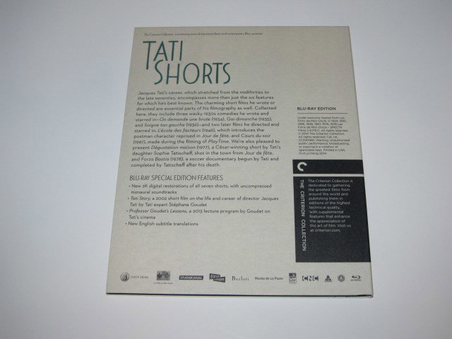 Packaging photo for The Complete Jacques Tati