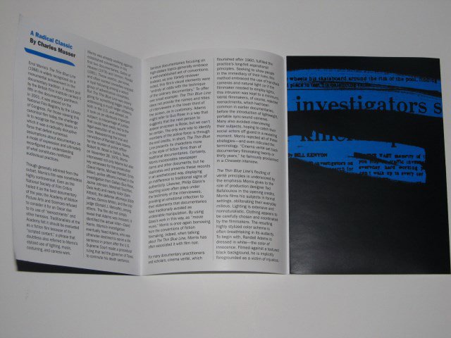 Packaging photo for The Thin Blue Line