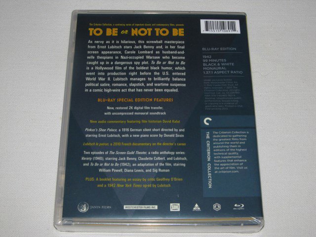 Packaging photo for To Be or Not to Be