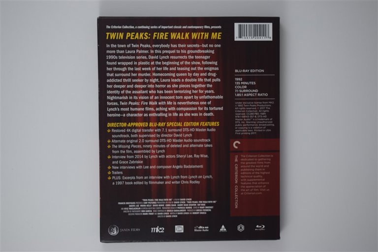 Packaging photo for Twin Peaks: Fire Walk with Me