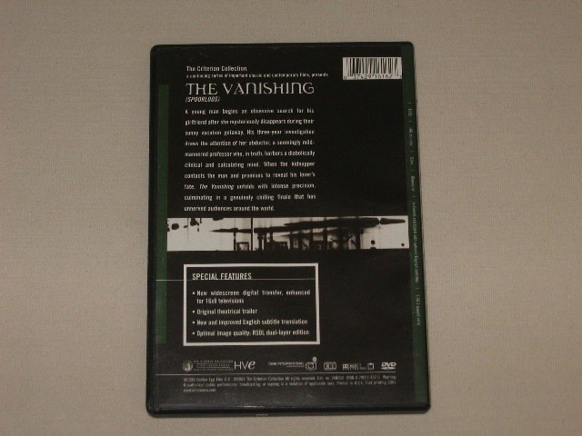 Packaging photo for The Vanishing