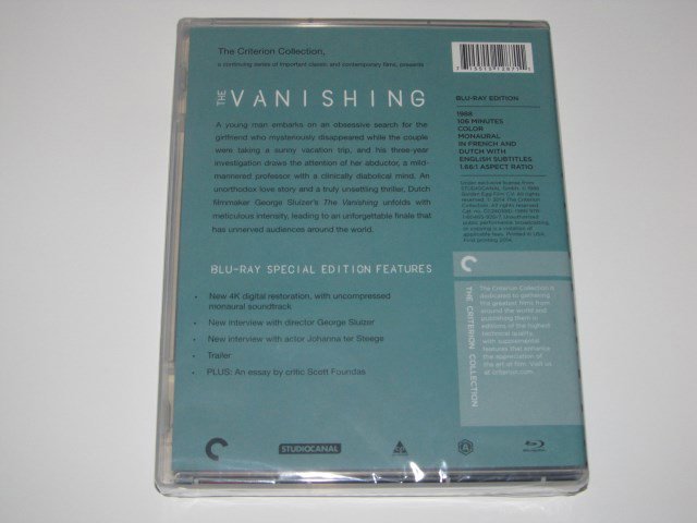 Packaging photo for The Vanishing