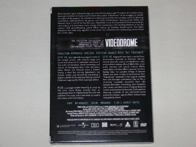 Packaging photo for Videodrome