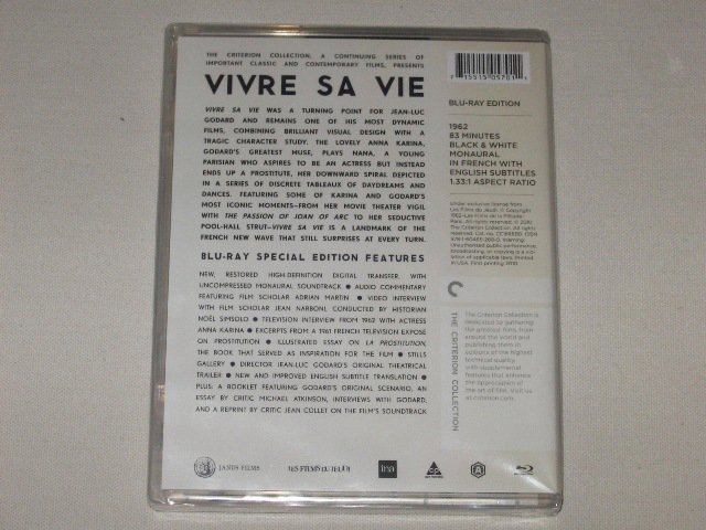 Packaging photo for Vivre sa vie