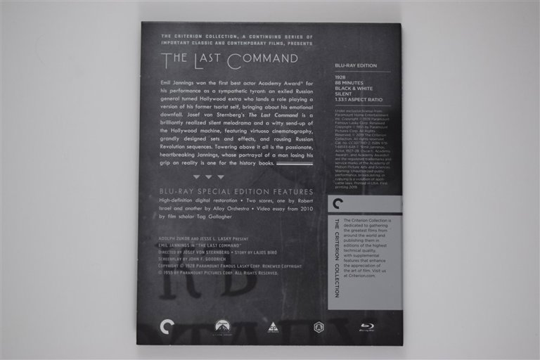 Packaging photo for The Last Command