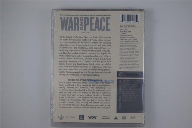 Packaging photo for War and Peace