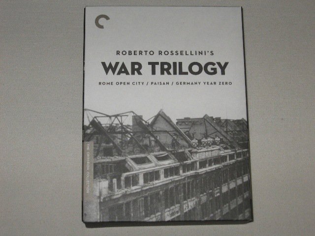 Packaging photo for Roberto Rossellini’s War Trilogy