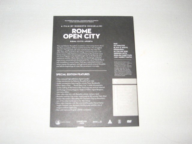 Packaging photo for Roberto Rossellini’s War Trilogy