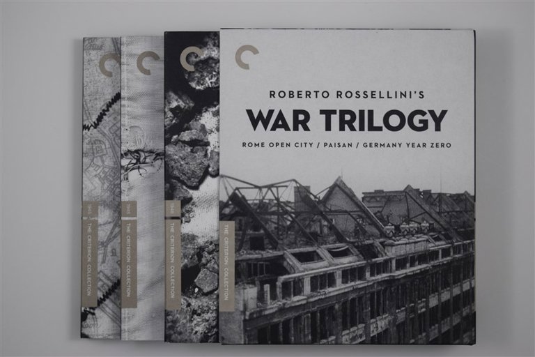 Packaging photo for Roberto Rossellini’s War Trilogy