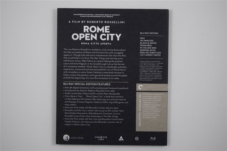 Packaging photo for Roberto Rossellini’s War Trilogy