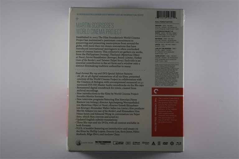 Packaging photo for Martin Scorsese’s World Cinema Project No. 2