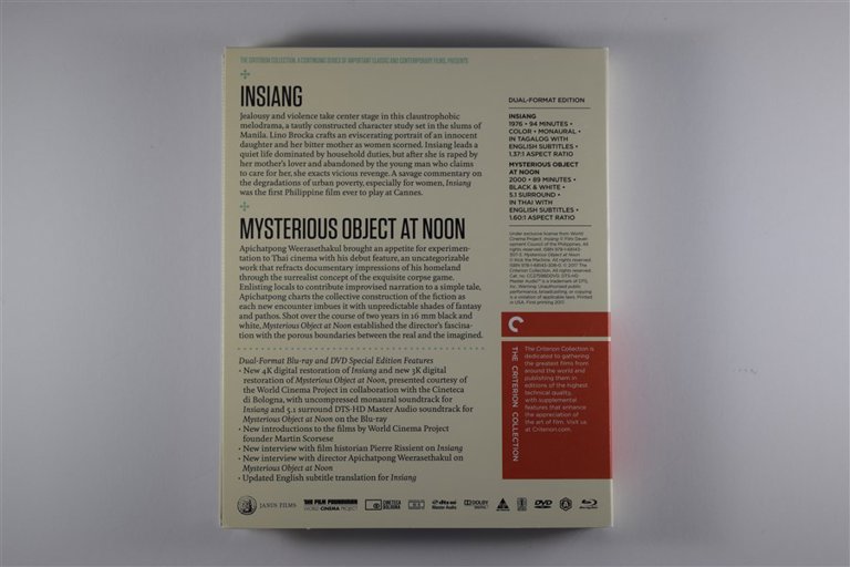 Packaging photo for Insiang / Mysterious Object at Noon